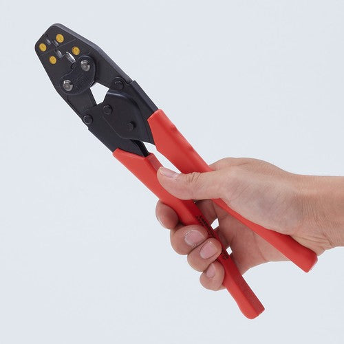 EBI Crimping tool for insulated closed end connectors, range of use CE1, 2, 5, 8, AK28A, 1 piece