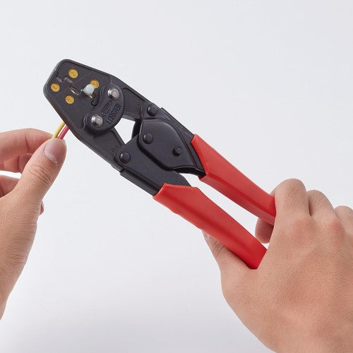 EBI Crimping tool for insulated closed end connectors, range of use CE1, 2, 5, 8, AK28A, 1 piece