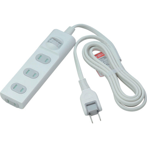 ＥＬＰＡ　１ＳＷ扉付タップ４Ｐ２Ｍ　WBS-T4020B(W)　1 個