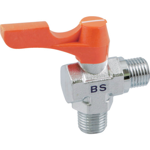 ＡＳＯＨ　ボールバルブ　エースボール　外×外ネジ型　ＰＴ１／４×ＰＦ１／４　BS-3022　1 個