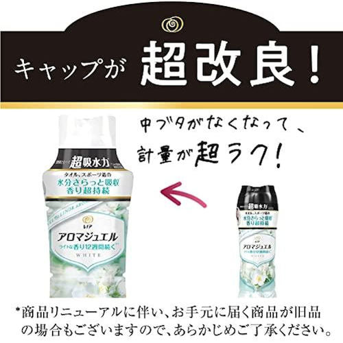Ｐ＆Ｇ　レノア　アロマジュエル　香り付け専用ビーズ　ホワイトティー　本体　４７０ｍＬ　098160　1 本
