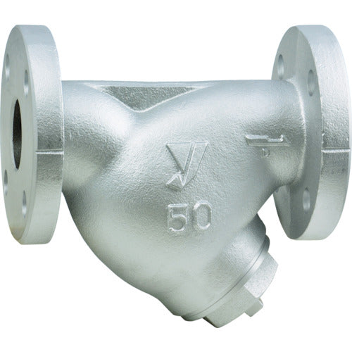 YOSHITAKE Y-shaped strainer (spheroidal graphite cast iron) 80 mesh Nominal size: 32A, 11/4B SY-40-80M-32A 1 unit