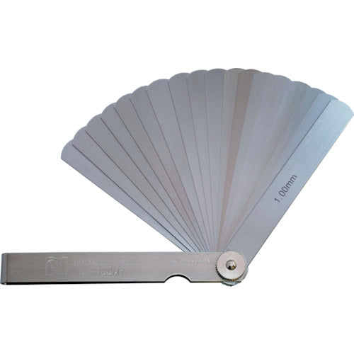 SK Gap Gauge Thickness Gauge 100MY 100mm 19 pieces Thickness 0.03-1.00mm 100MY 1 piece