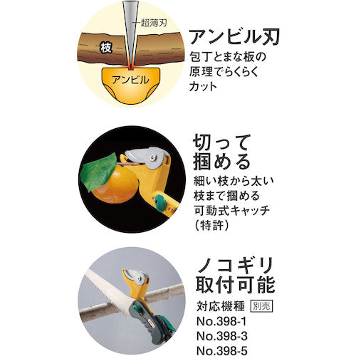 ｍｕｓａｓｈｉ　替刃２段式高枝切り鋏アンビル刃　621　1 丁