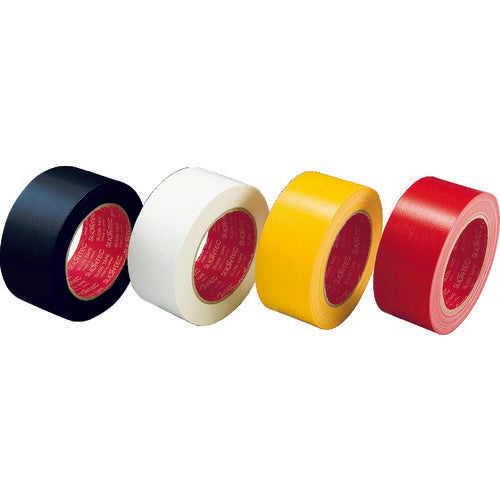 SLIONTEC Colored Cloth Adhesive Tape 50mm Black 343702-BK-00-50X25 1 Roll
