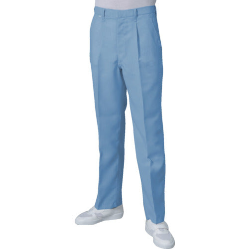 TriApex ESD-safety uniform, men's pants, JG3502, blue, L, JG3502-02-L, 1 unit