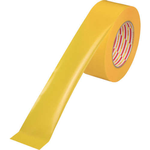 パイオラン　ラインテープ　５０ｍｍ×５０ｍ　黄　L-10-YE-50MM　1 巻