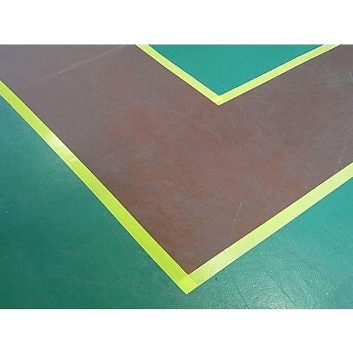 パイオラン　ラインテープ　５０ｍｍ×５０ｍ　黄　L-10-YE-50MM　1 巻