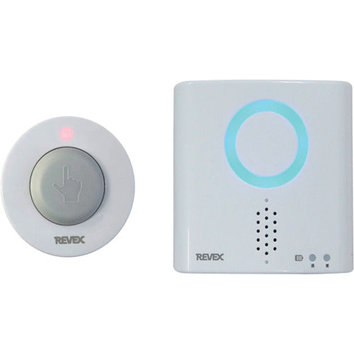 リーベックス　防水型押しボタン呼び出しチャイムセット　ＸＰ７１０Ａ　XP710A　1 個