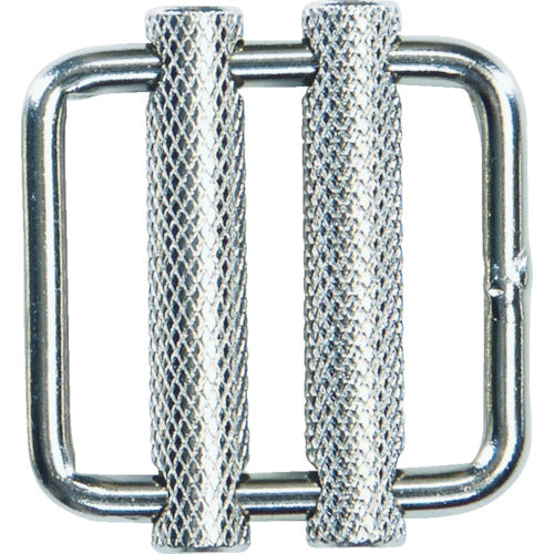 TRUSCO PP Belt Dedicated Metal Fitting 50mm Double Slide Buckle (10 Pieces) BK-50-10P 1 PK
