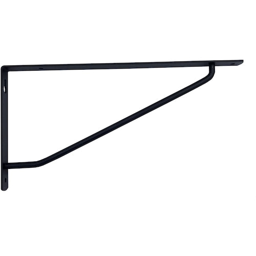 K.G.Y Color Arm Shelf Bracket 240 x 120 Black AA-B240 1 piece