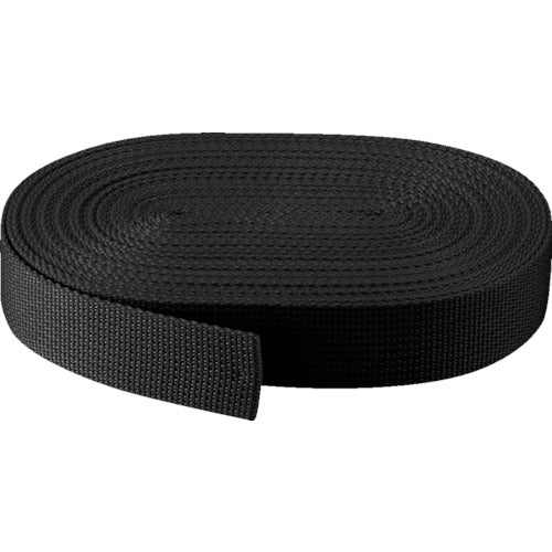 TRUSCO PP belt width 30mm x length 10m black PPB-3010 1 piece