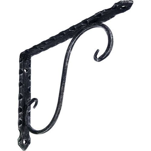 K.G.Y Blacksmith Shelf Bracket 150 x 200 Black KJ-B150 1 piece