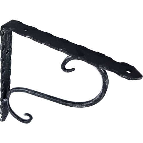 K.G.Y Blacksmith Shelf Bracket 150 x 200 Black KJ-B150 1 piece