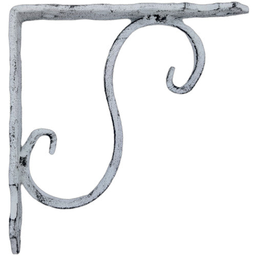 K.G.Y Blacksmith Shelf Bracket 105 x 105 White KJ-W105 1 piece