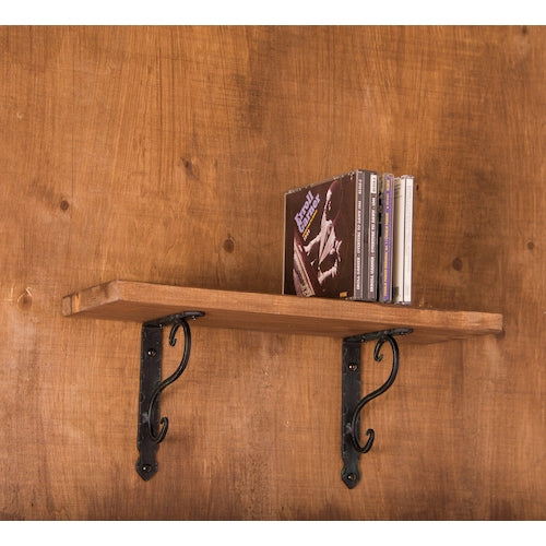 K.G.Y Blacksmith Shelf Bracket 115 x 150 Black KJ-B115 1 piece