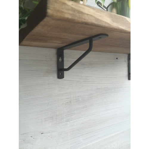 K.G.Y Color Arm Shelf Bracket 150 x 75 Black AA-B150 1 piece
