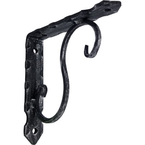K.G.Y Blacksmith Shelf Bracket 105 x 105 Black KJ-B105 1 piece