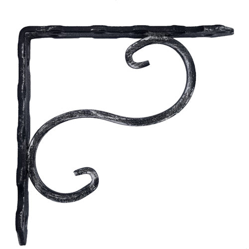 K.G.Y Blacksmith Shelf Bracket 105 x 105 Black KJ-B105 1 piece