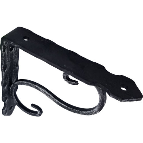 K.G.Y Blacksmith Shelf Bracket 105 x 105 Black KJ-B105 1 piece