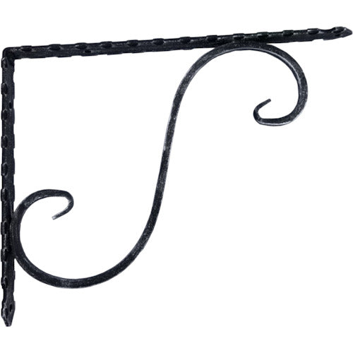 K.G.Y Blacksmith Shelf Bracket 200 x 275 Black KJ-B200 1 piece