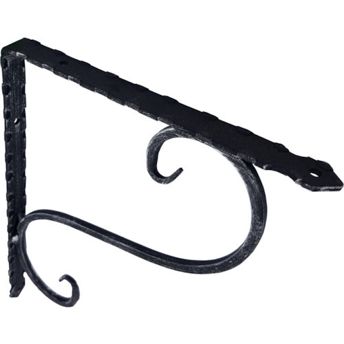 K.G.Y Blacksmith Shelf Bracket 200 x 275 Black KJ-B200 1 piece