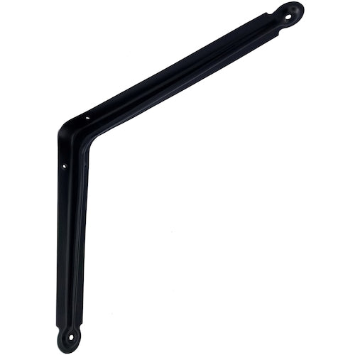 K.G.Y L-shaped shelf bracket 200 x 250 black LL-BB200 1 piece