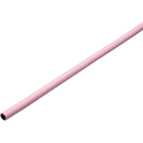 潤工社　二層スパッターチューブＳＰ４　６Ｘ４Ｘ１Ｔｍｍ　１００ｍ　薄赤　SP4-06-LR-100　1 巻