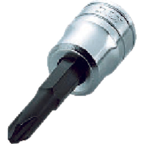 KTC 드라이버 비트 소켓 6.3sq. 크로스 비트 소켓 칼날 No. 1 삽입각 6.35mm BT2-1P 1개