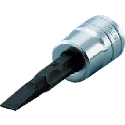 KTC 드라이버 비트 소켓 6.3sq. 마이너스 비트 소켓 날끝 6mm 삽입각 6.35mm BT2-6M 1개