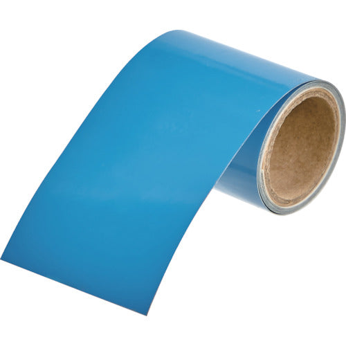 TRUSCO Pipe Identification Tape Blue (2.5PB5/8) (Water-related) 25mm width x 1m RAH-507SS 1 roll