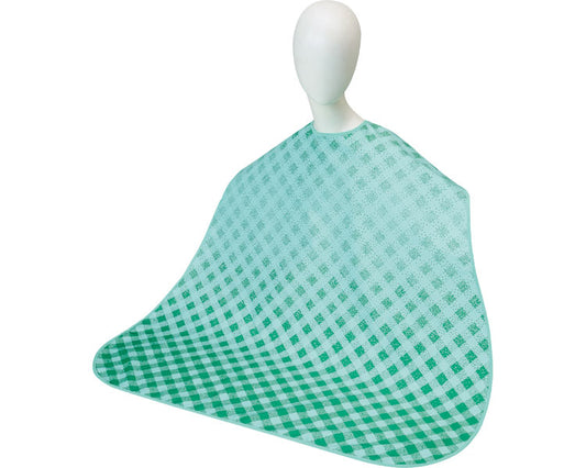 食事用エプロンSuper / 6064　チェックピンク　1 枚