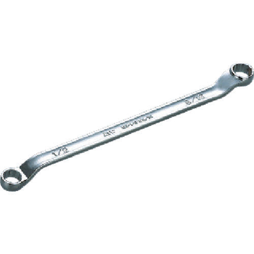 ＫＴＣ　４５°×６°ロングめがねレンチ１／２×９／１６ｉｎｃｈ　M5-1/2X9/16　1 丁