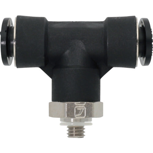 윤공사 원터치 피팅 M 시리즈 테이 6mm M5 PTAM-6-M5-PM 1개