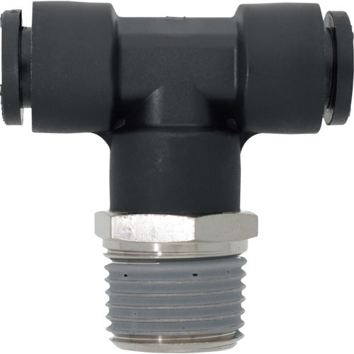 윤공사 원터치 피팅 M 시리즈 테이 12mm PT1/2 PTAM-12-PT1/2-PM 1개