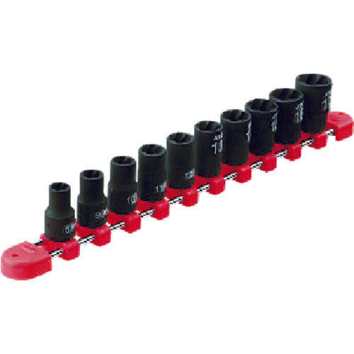 ＫＴＣ　９．５ｓｑ．ツイストソケットセット［１０コ組］　TB3TW10　1 Ｓ