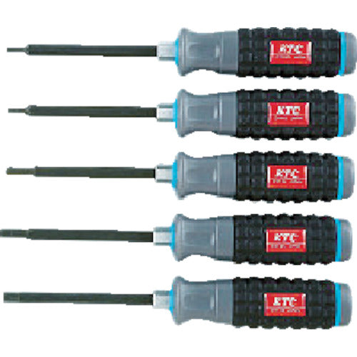 ＫＴＣ　樹脂柄ヘキサゴンドライバセット［５本組］　TD1H5　1 Ｓ