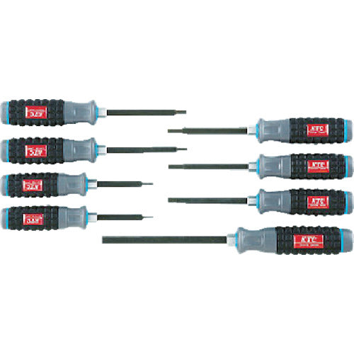 KTC 수지 무늬 헥사곤 드라이버 세트[8개 세트] TD1H8 1 S