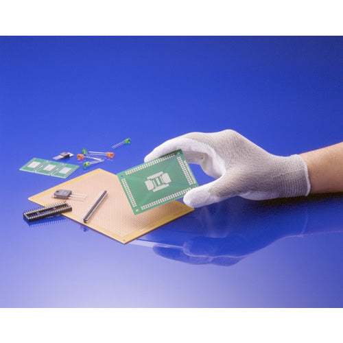 SHOWA Antistatic Gloves (Palm Coated Type) Antistatic Palm Fit Gloves A0120 S Size A0120S 1 Pair