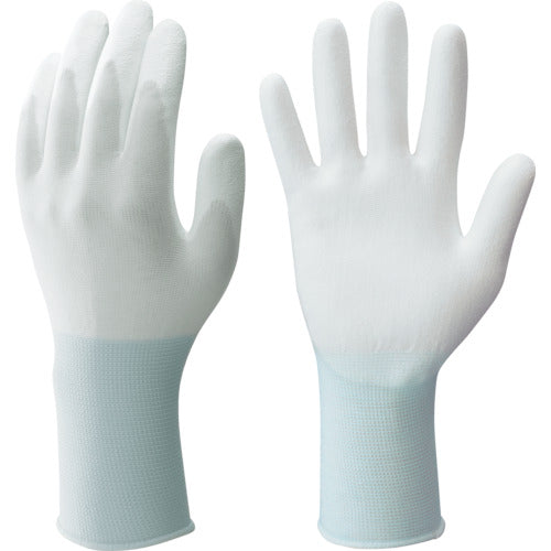 SHOWA Urethane Backless Gloves B0505 ​​Bulk Purchase Palm Fit Long Gloves 10 Pairs White Medium Size B0505-M 1 Bag