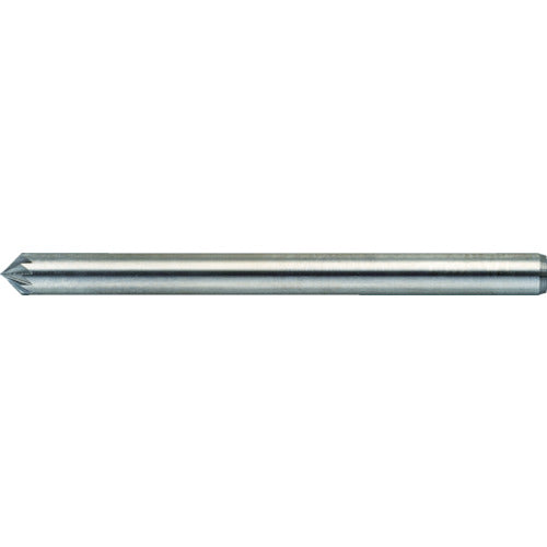 TRUSCO Carbide Bur Cone Type 90°Φ3 x Blade Length 1.5 x Shaft 3 Single Cut TB49A030S 1 Piece