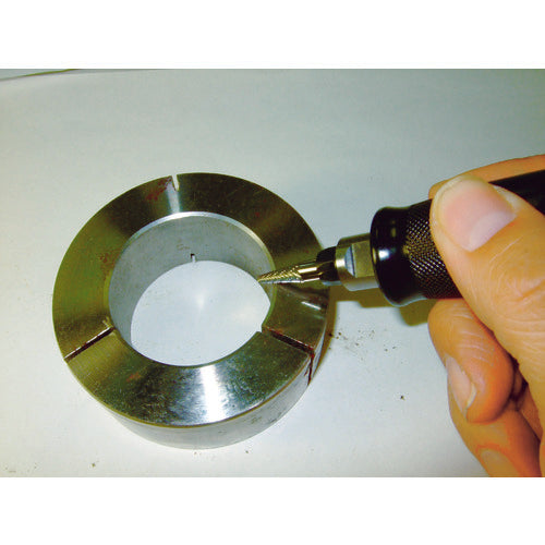 TRUSCO Carbide Bur, Spherical, Φ3 x Blade Length 2.5 x Shaft 3, Single Cut, TB8A030S, 1 Piece