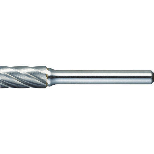ＴＲＵＳＣＯ　超硬バー　円筒型　Φ９．５Ｘ刃長１９Ｘ軸６　アルミカット　TA1C095　1 本