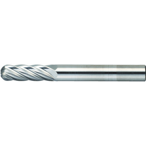 TRUSCO Carbide Bur, Rounded Cylindrical Type, Φ6 x Blade Length 19 x Shaft 6, Aluminum Cut, TA2C060, 1 Piece