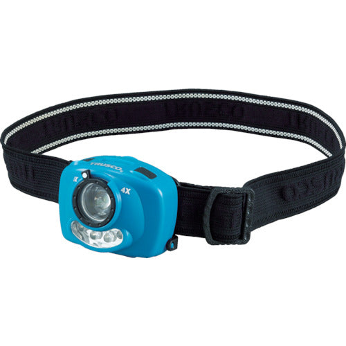 TRUSCO [Sold out and discontinued] LED headlight 125 lumen blue THLC-113A-B 1 unit
