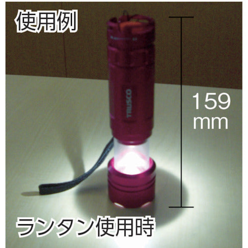 ＴＲＵＳＣＯ　ＬＥＤライト　ランタンタイプ　１００ルーメン　レッド　TSLX-2R93A-R　1 個