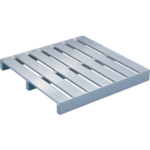 TRUSCO Aluminum Pallet, Single-Sided, Two-Way Differential Type, 1200X1200X120, TSBT-1212, 1 Piece