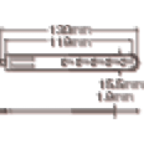 ＴＲＵＳＣＯ　コードストラップ　幅１６ｍｍ×長さ１３０ｍｍ　最大結束φ３５　１００本　白　TL-1　1 袋