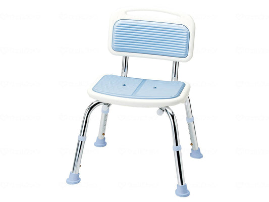 Makitec Easy Shower Bench (with backrest) SB-91LB Light Blue