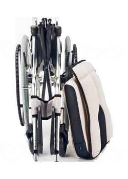 マキテック車いす カラーズ ﾊﾟｰﾌﾟﾙ 座幅42-前座43cm